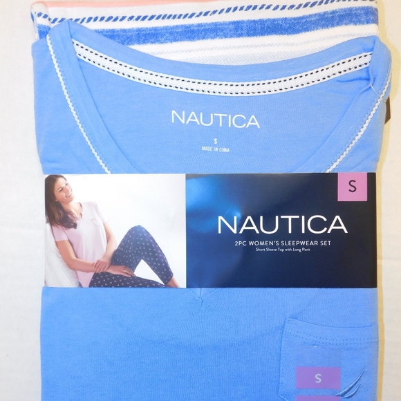Nautica 2PC Womens Sleepwear Set - Picture 1 of 2